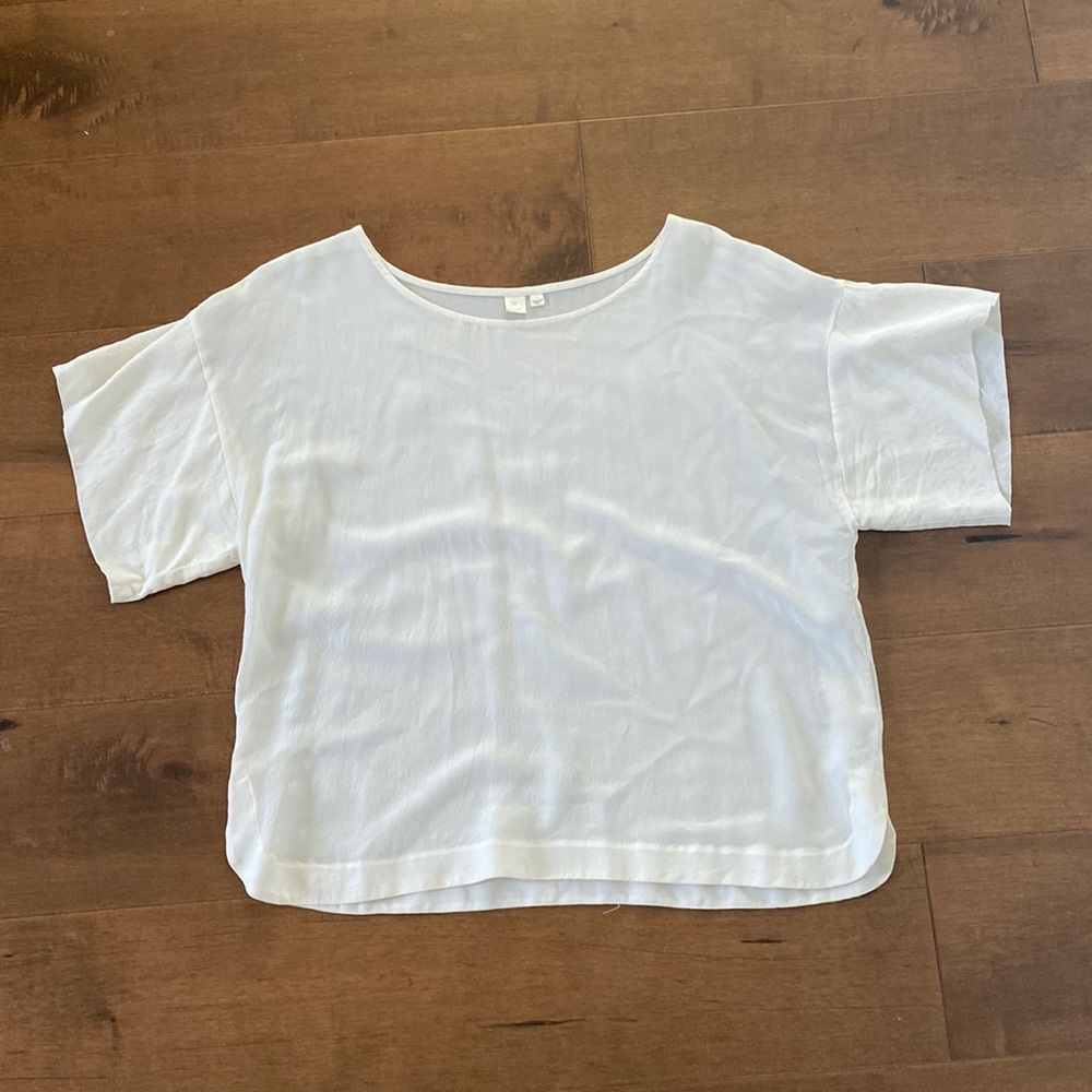 Anthropologie E Eloise Silk Tee